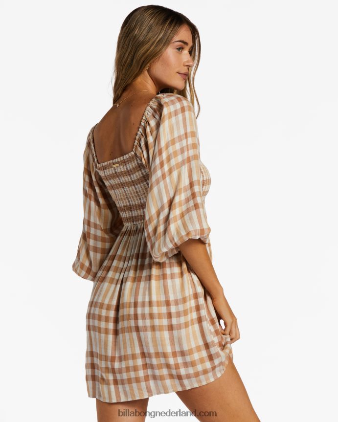 Billabong vrouwen paradijselijke dagen mini-jurktruffel 4D20H2091