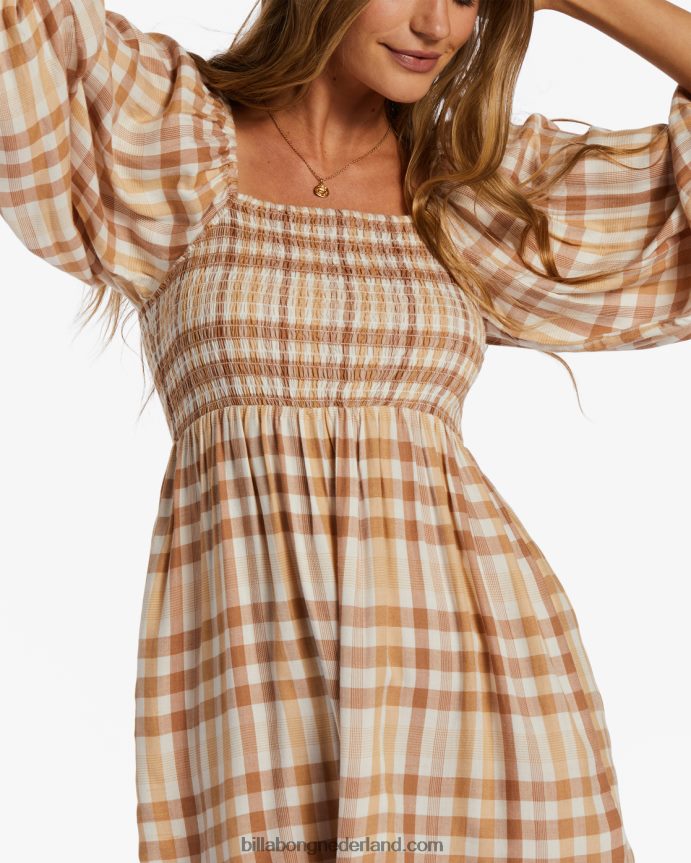 Billabong vrouwen paradijselijke dagen mini-jurktruffel 4D20H2091