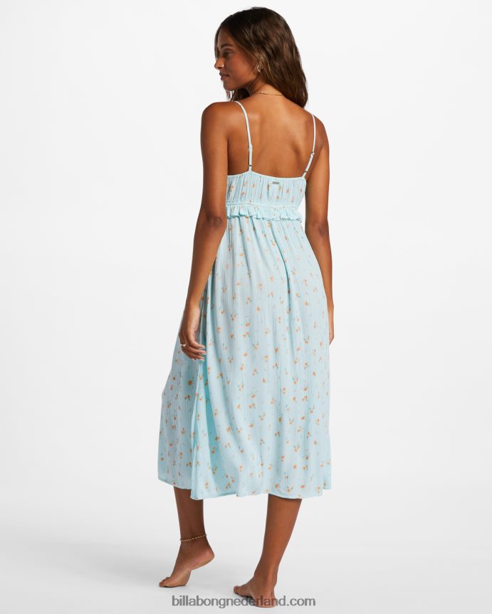 Billabong vrouwen rebel hart midi onderjurkpuur water 4D20H2172