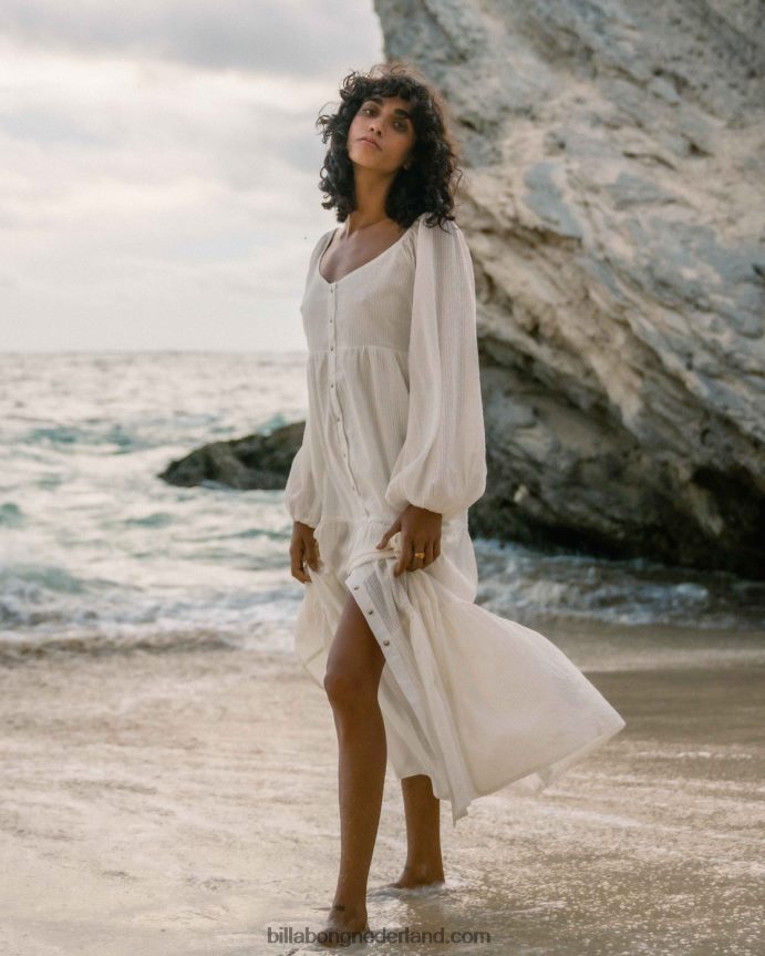 Billabong vrouwen sterrenhemel maxi jurkzout kristal 4D20H2104