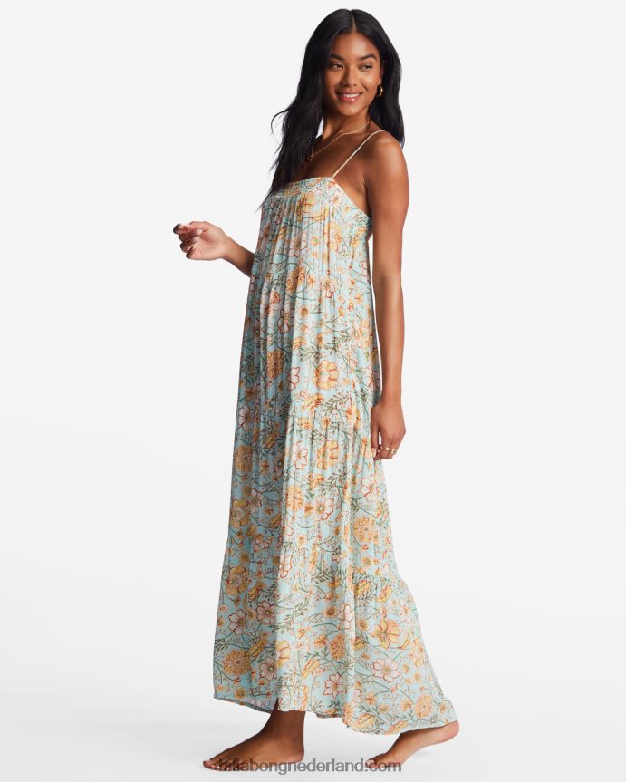 Billabong vrouwen verre kusten midi-jurkpuur water 4D20H1983