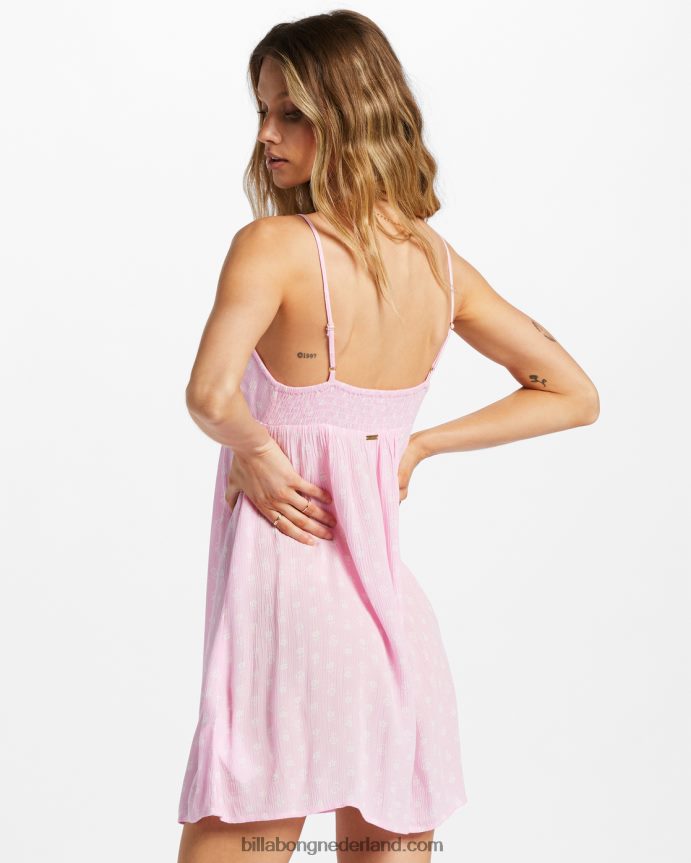 Billabong vrouwen voeg gewoon een mini-onderjurk met zon toeroze paden 4D20H1894