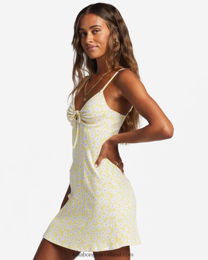 Billabong vrouwen zonnige tuin rib gebreide jurkzonnestraal 4D20H2830