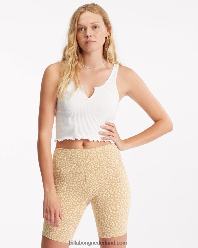 Billabong vrouwen biker babe shortslicht zonsondergang goud 4D20H2316