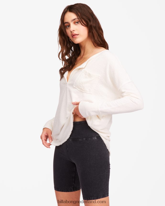 Billabong vrouwen biker babe shortsuit zwart 4D20H2298