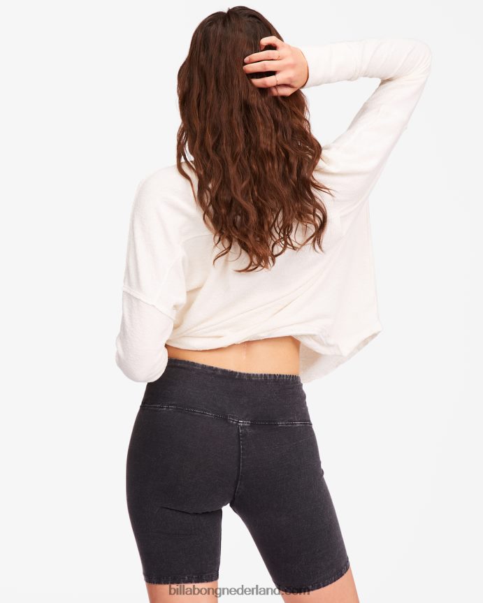 Billabong vrouwen biker babe shortsuit zwart 4D20H2298