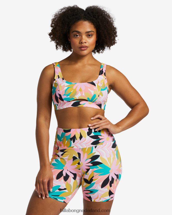 Billabong vrouwen drifter fietsbroekzwart multi 4D20H2549