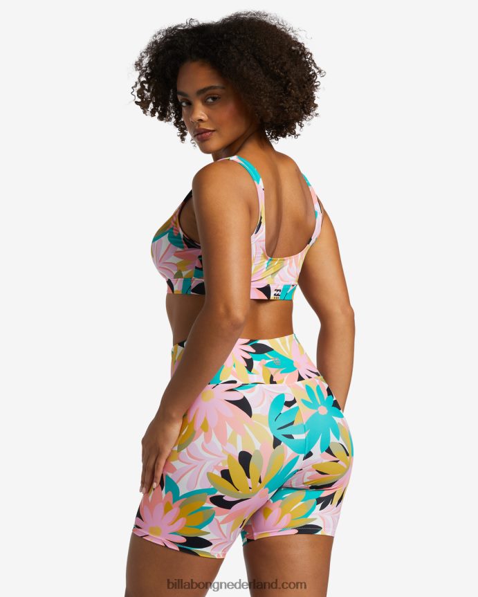 Billabong vrouwen drifter fietsbroekzwart multi 4D20H2549