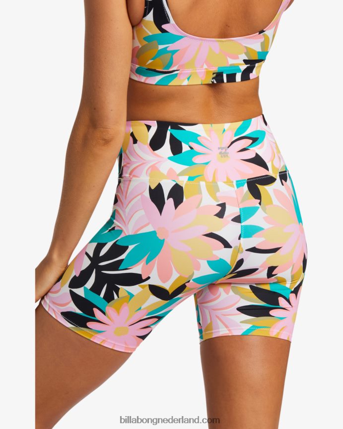 Billabong vrouwen drifter fietsbroekzwart multi 4D20H2549