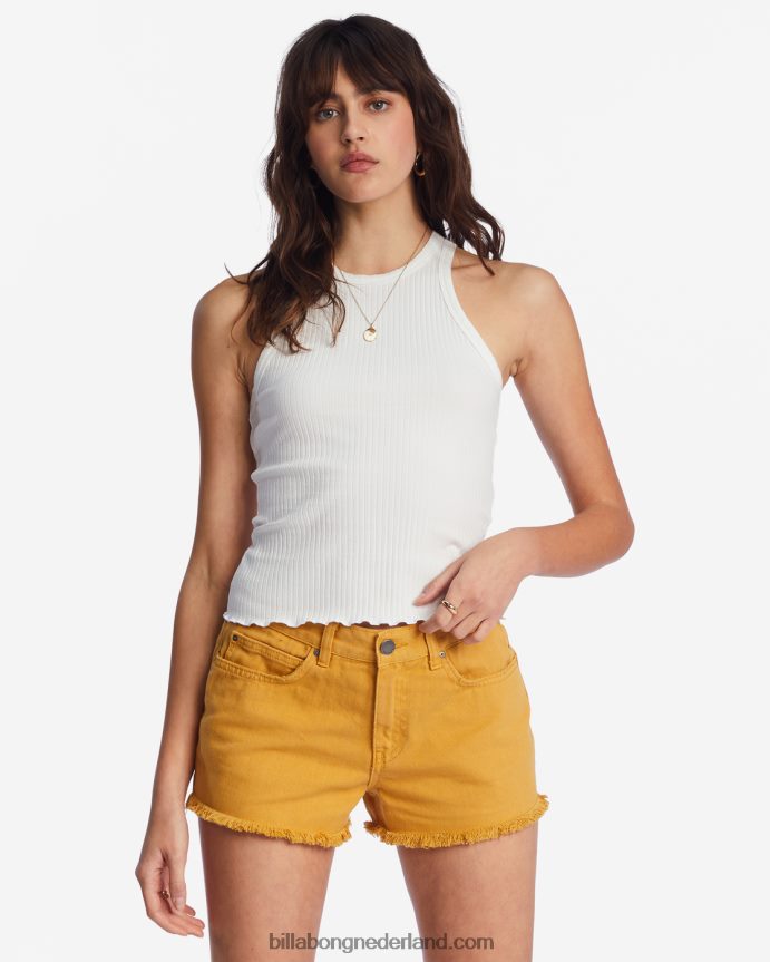 Billabong vrouwen drijf gerafelde korte broeken weggoudje 4D20H2189