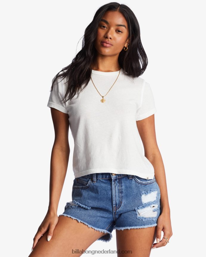 Billabong vrouwen drijf gerafelde spijkerbroeken wegdonkere denim 4D20H2165