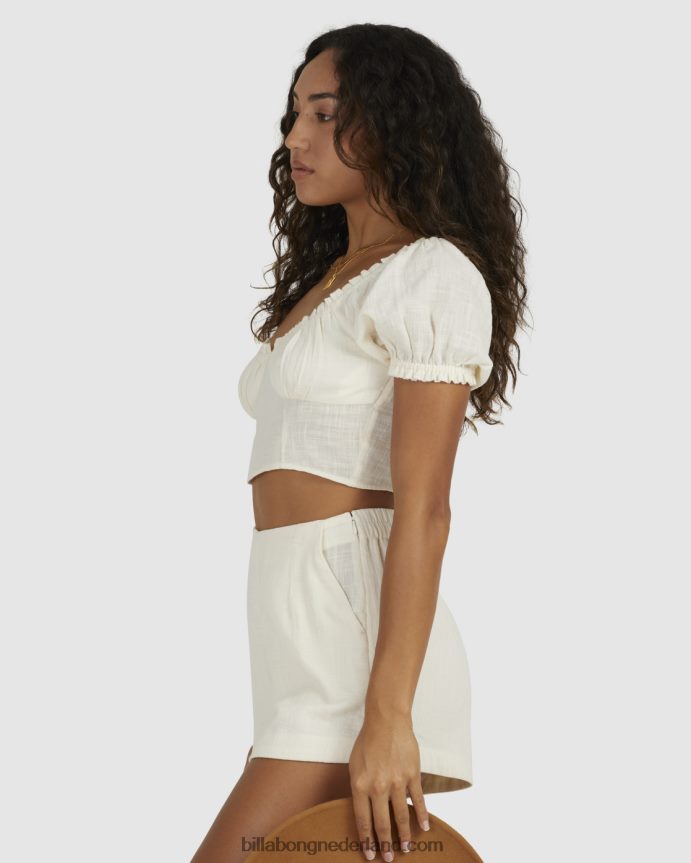 Billabong vrouwen monique elastische korte broekzout kristal 4D20H1975