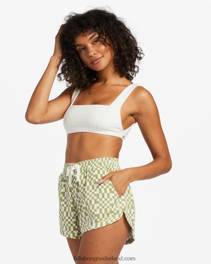 Billabong vrouwen road trippin shortsavocado 4D20H1784