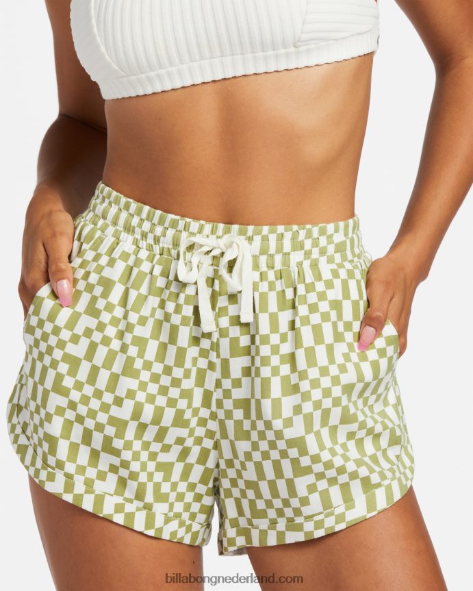 Billabong vrouwen road trippin shortsavocado 4D20H1784