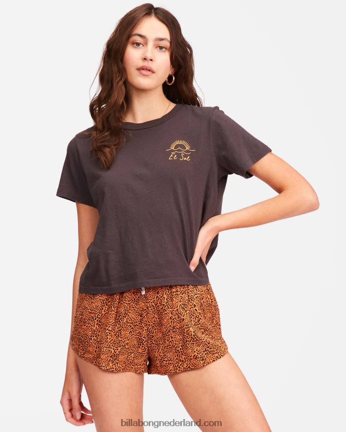 Billabong vrouwen road trippin shortstoffee 4D20H2355