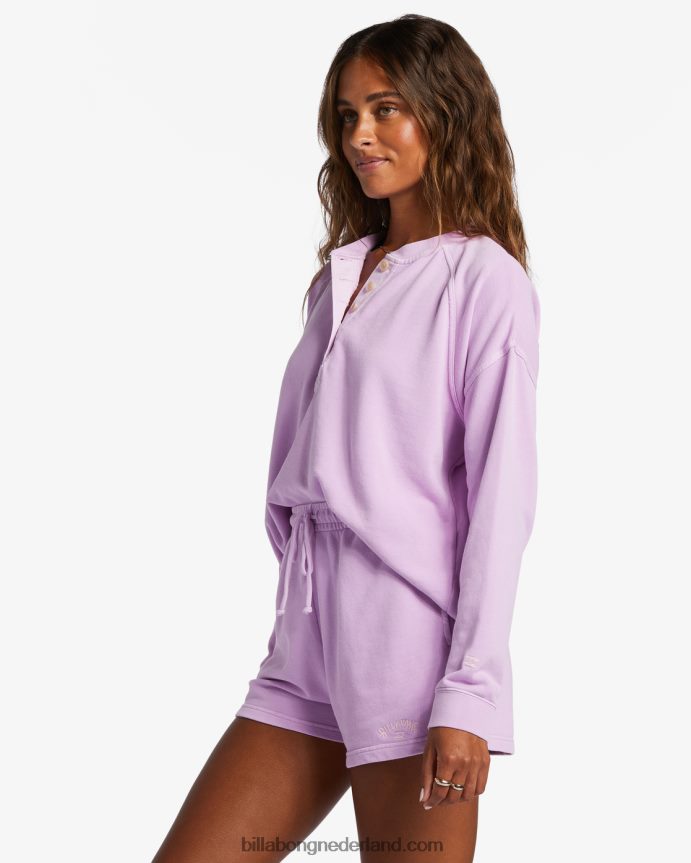 Billabong vrouwen surf klassieke sweatshortslila droom 4D20H2013