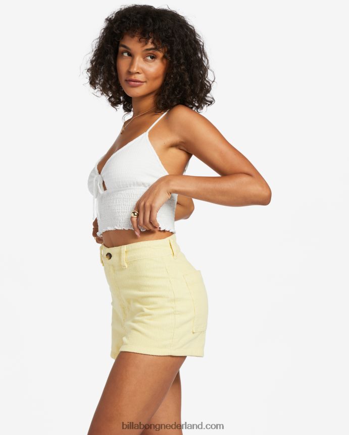 Billabong vrouwen vrije val corduroy shortzonnestraal 4D20H1760