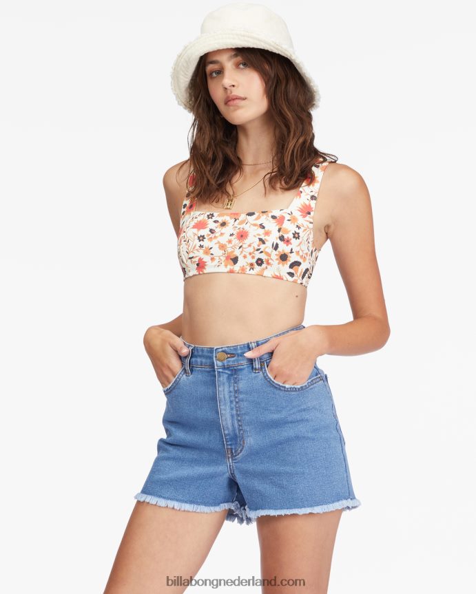 Billabong vrouwen zo brutale spijkerbroekCosta blauw 4D20H2019