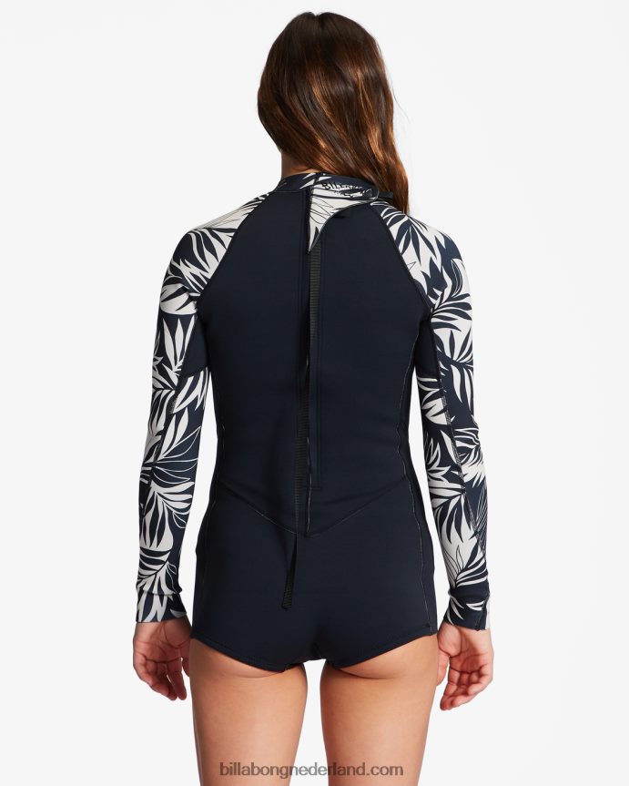 Billabong vrouwen 2/2 voorjaarskostuum met lange mouwenin paradijs 4D20H2588