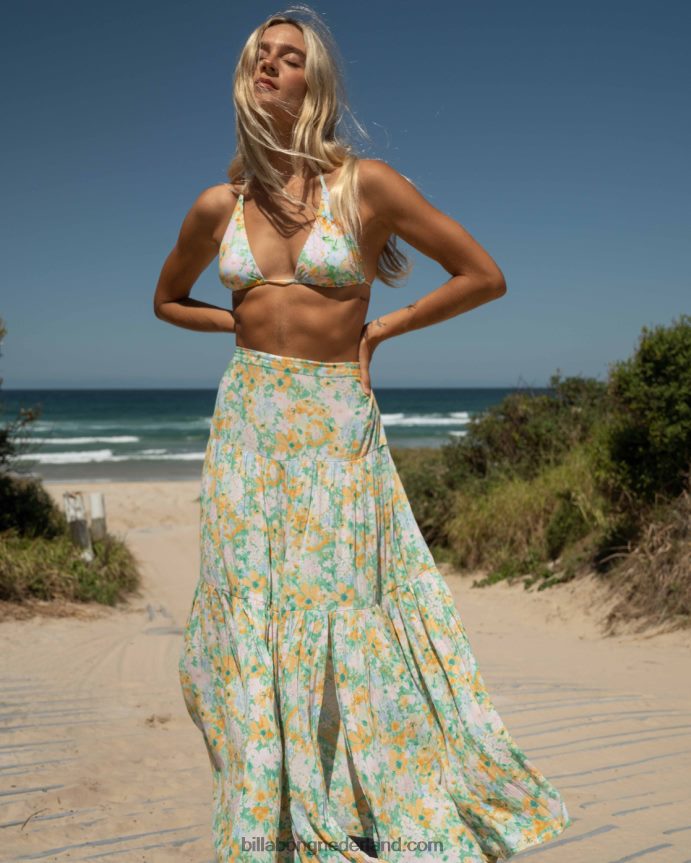 Billabong vrouwen zachte rave-rokgroente 4D20H1854