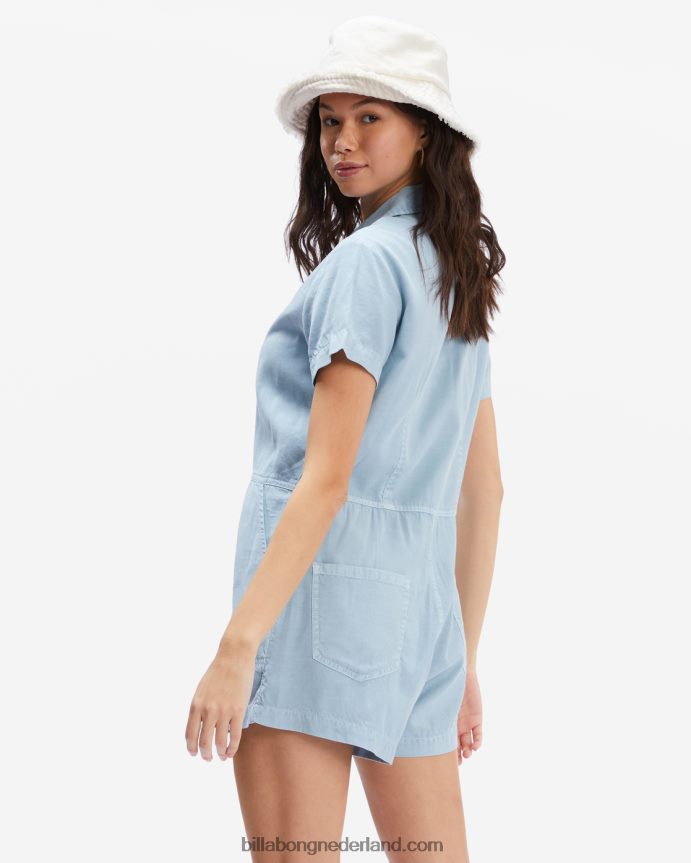 Billabong vrouwen gigi romperchambray 4D20H2351