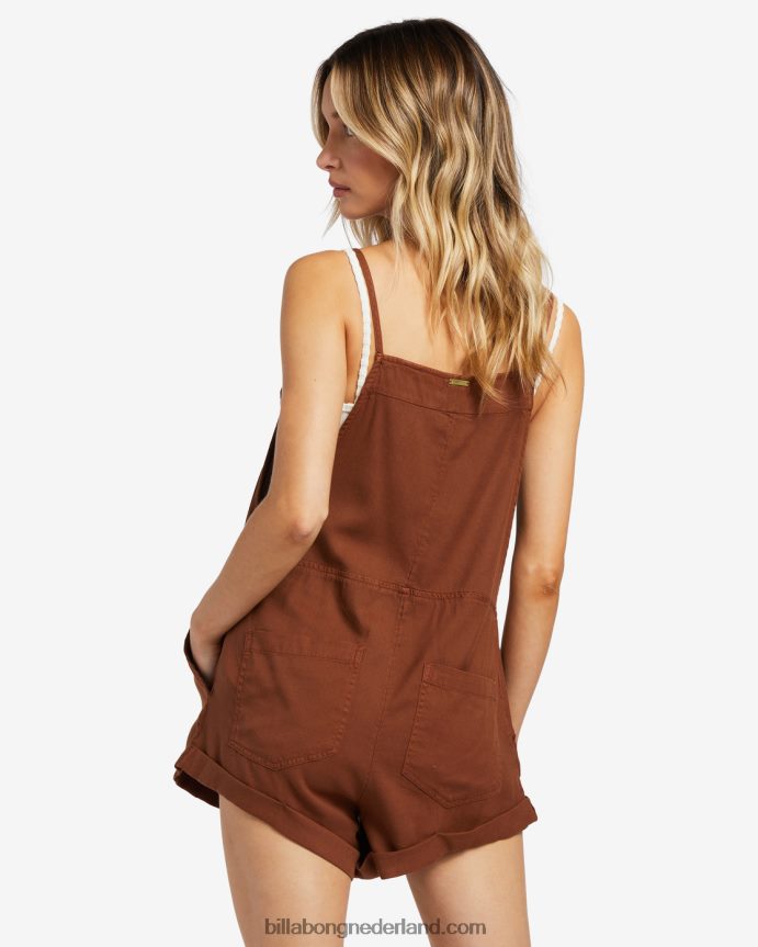 Billabong vrouwen wilde achtervolging rompergeroosterde kokosnoot 4D20H1324