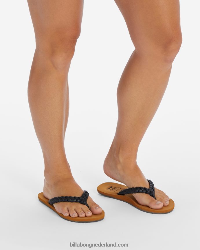 Billabong vrouwen sandalen aan landzwart 4D20H2492