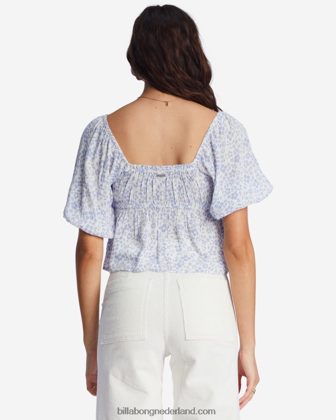 Billabong vrouwen je wilt een bijgesneden shirtgoede getijden 4D20H2142