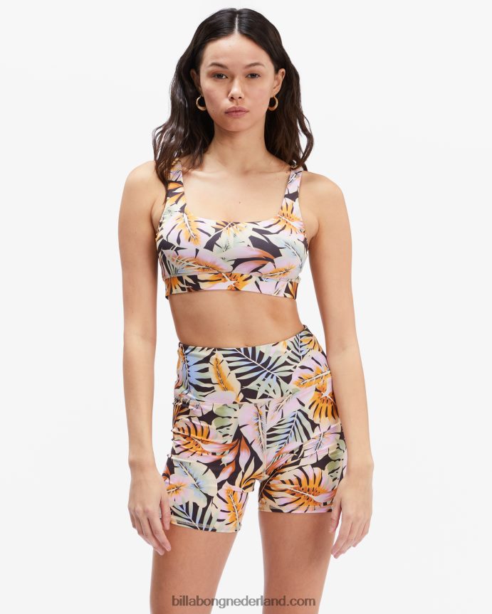 Billabong vrouwen paradijs tank sportbehazwarte kiezelsteen 4D20H2380