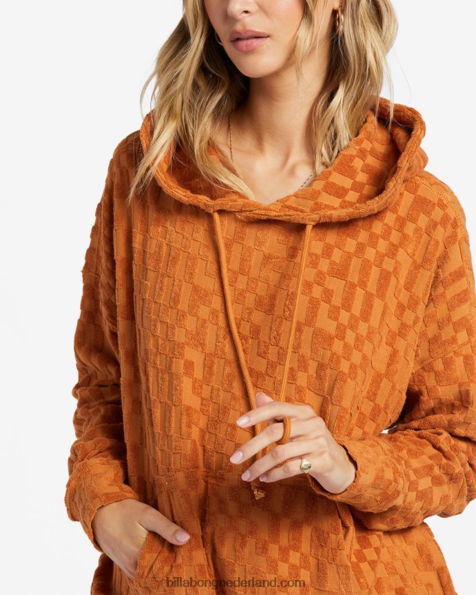 Billabong vrouwen sweatshirt met kustlijnzandzomer kruid 4D20H1849