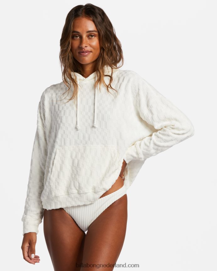 Billabong vrouwen sweatshirt met kustlijnzandzout kristal 4D20H1857