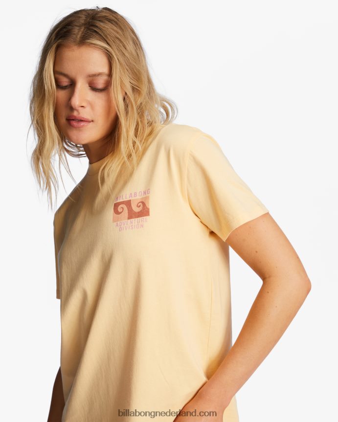 Billabong vrouwen a/div T-shirt met korte mouwen upf 50honing kuste 4D20H1985