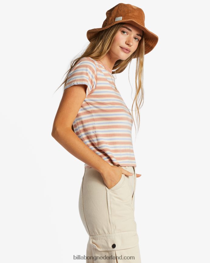 Billabong vrouwen beter dan basic t-shirtzoete thee 4D20H2037