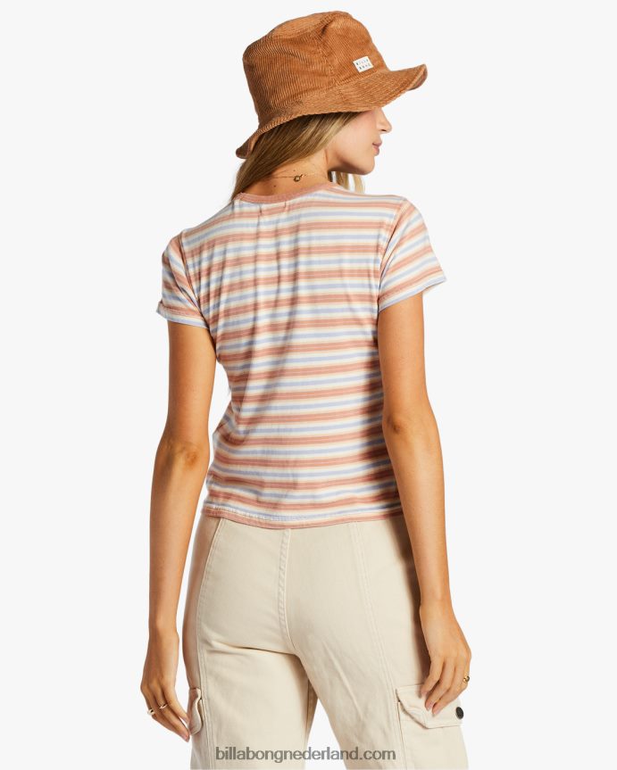 Billabong vrouwen beter dan basic t-shirtzoete thee 4D20H2037