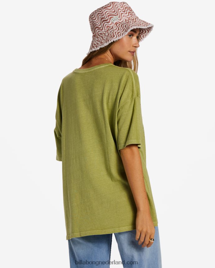 Billabong vrouwen een is allemaal t-shirtwilg 4D20H2028