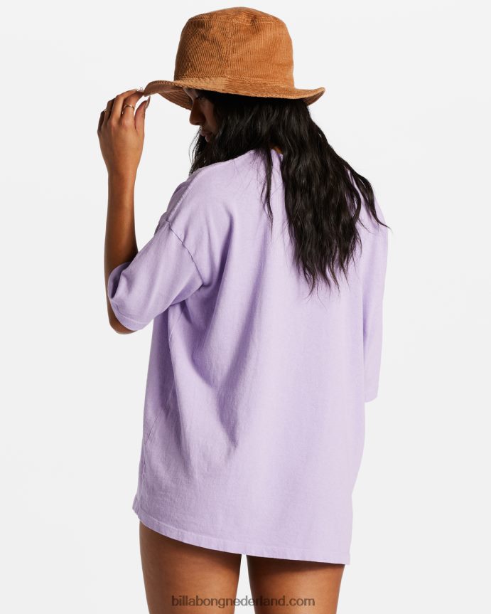 Billabong vrouwen maanlicht kus t-shirtlila briesje 4D20H2030