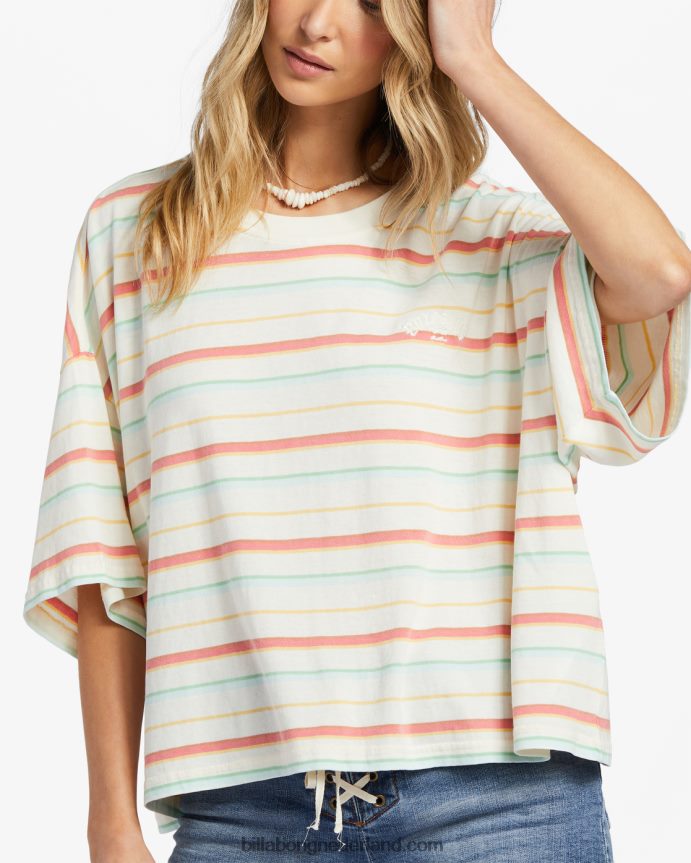 Billabong vrouwen vrij boxy t-shirt voelenmulti 4D20H1772