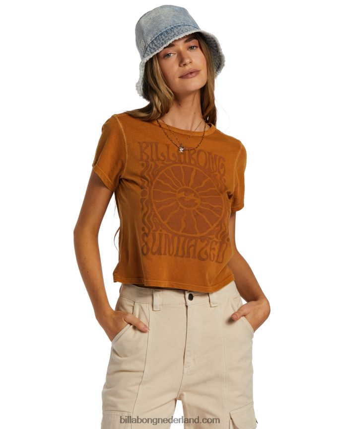 Billabong vrouwen wazige dagen t-shirtcider 4D20H2047