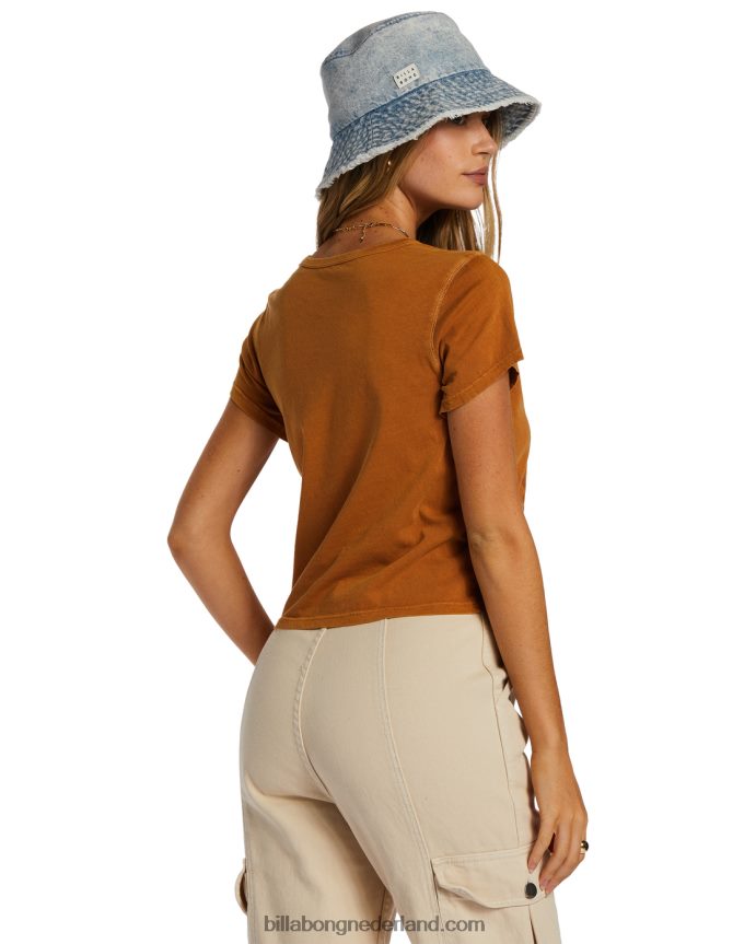 Billabong vrouwen wazige dagen t-shirtcider 4D20H2047