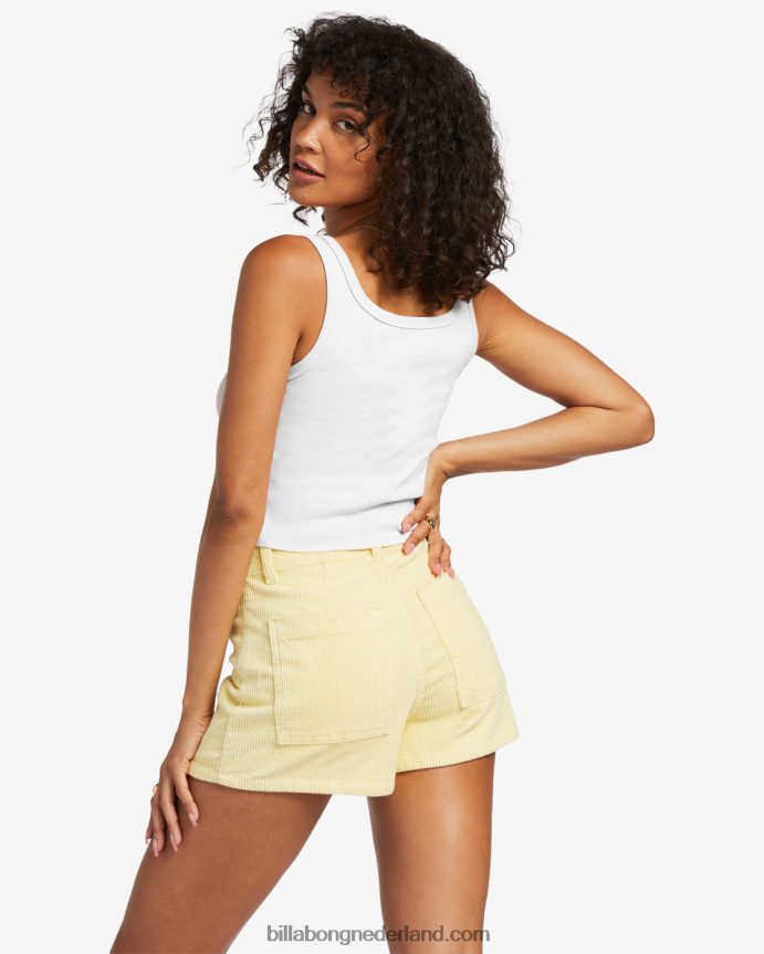 Billabong vrouwen blijf zoute tanktopzout kristal 4D20H1907