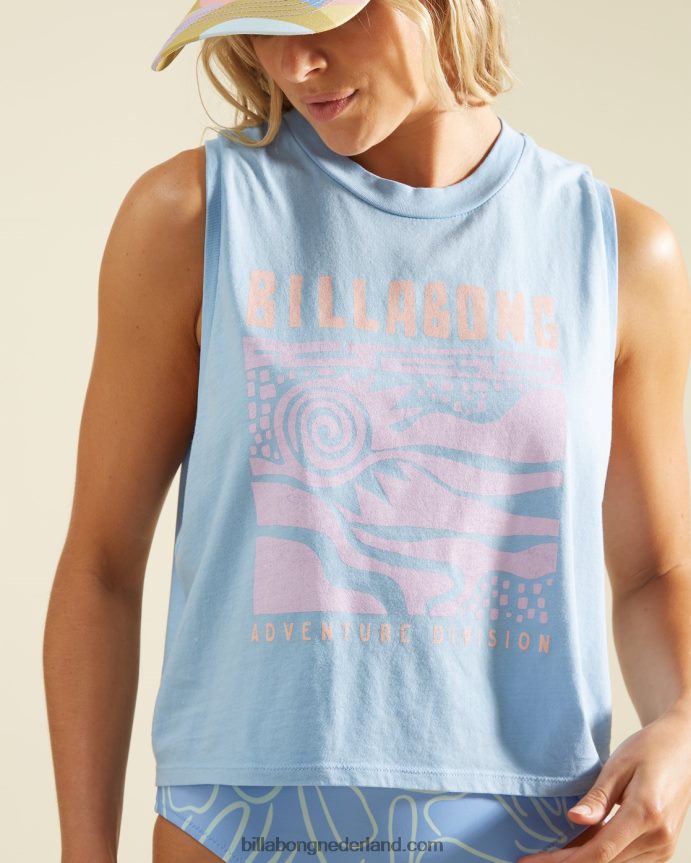 Billabong vrouwen een/div tanktopblues reiziger 4D20H2827