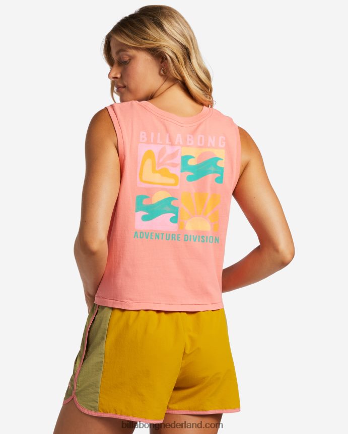 Billabong vrouwen een/div tanktopzoet koraal 4D20H1774
