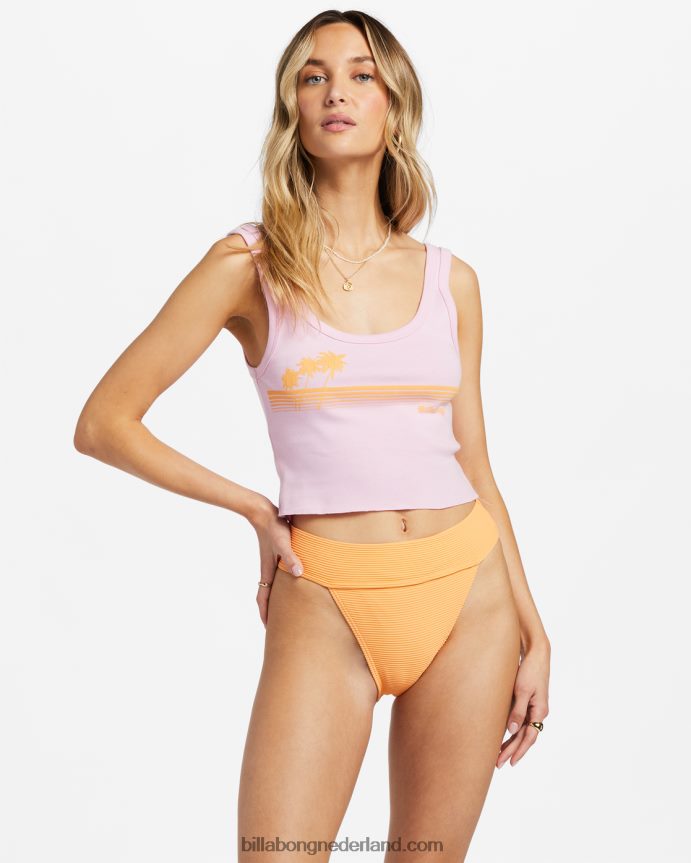 Billabong vrouwen gouden dagen tanktoplichtroze paden 4D20H1921