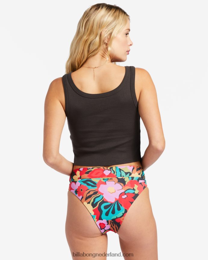Billabong vrouwen kamea lavaboog bijgesneden tanktopuit zwart 4D20H1995