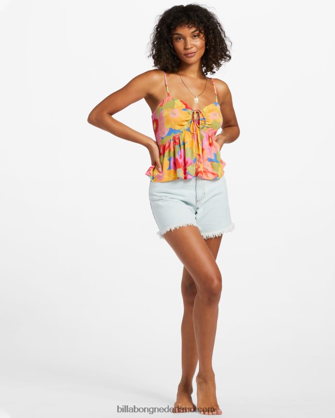 Billabong vrouwen liefdesbriefjes tanktopmulti 4D20H1826
