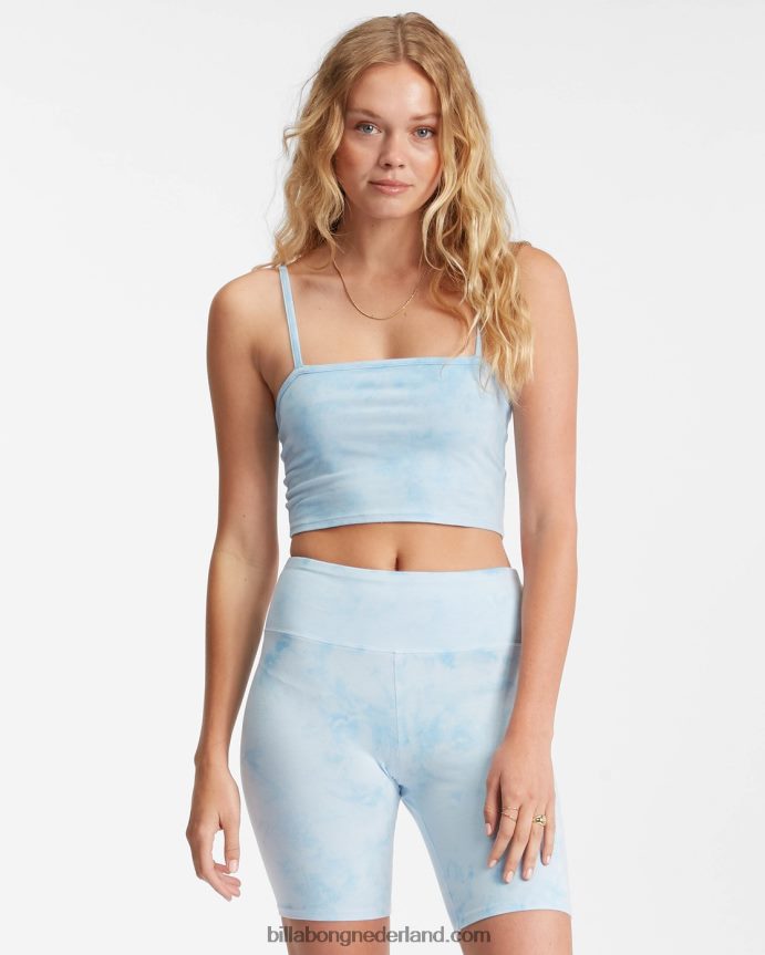 Billabong vrouwen little shores gebreide cami-tanktopochtend hemel 4D20H2361