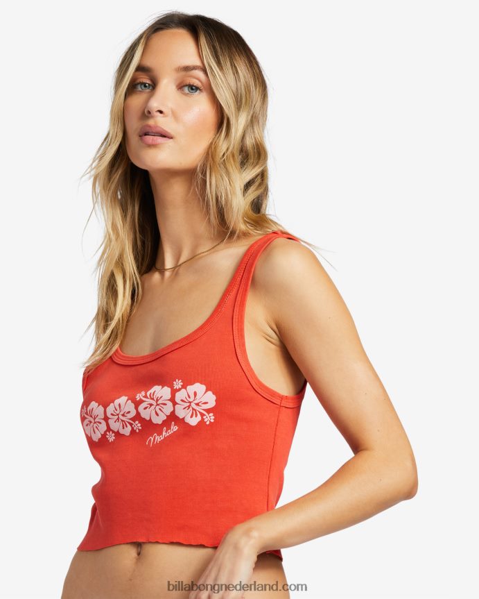 Billabong vrouwen mahalo vriend tanktoprode aloha 4D20H1915