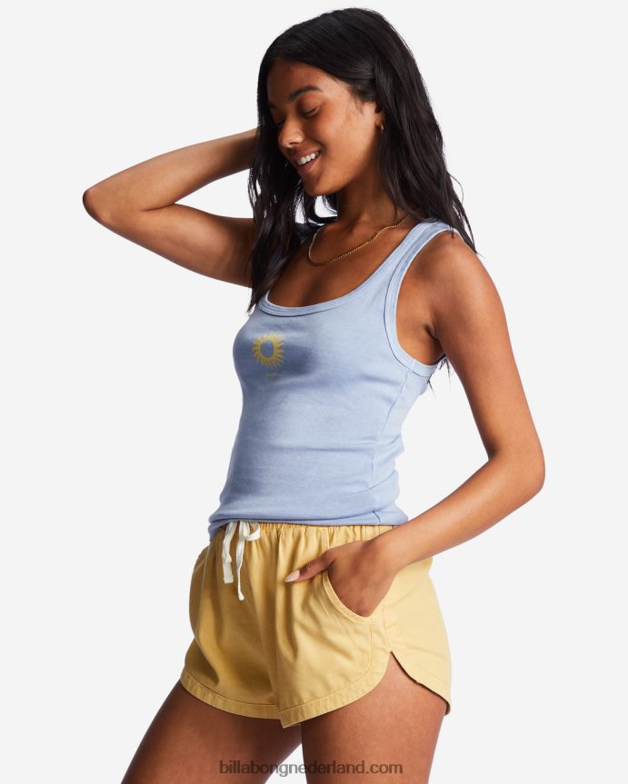 Billabong vrouwen precies op tijd tanktopgoede getijden 4D20H2110