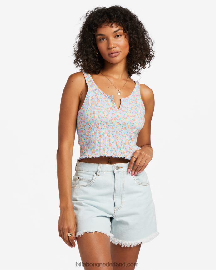 Billabong vrouwen tanktop met inkepingzomerse hemel 4D20H1824