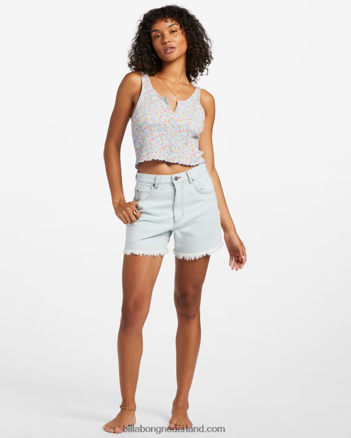 Billabong vrouwen tanktop met inkepingzomerse hemel 4D20H1824